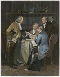 1776 年起草《独立宣言 作者 阿隆佐·查佩尔