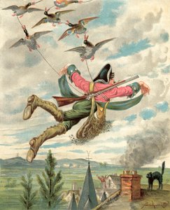男爵蒙克豪森冒险（chromolitho）
