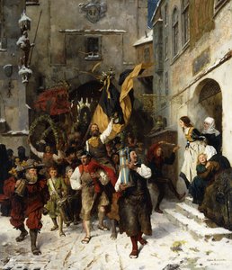 库珀第一舞；第一次羊舞 作者 阿方斯（Alphonse Bodenmuller）