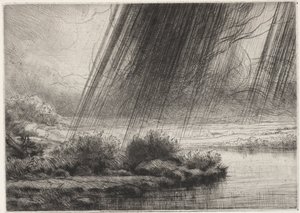 风暴 作者 阿方斯·莱格罗斯（Alphonse Legros）