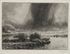 风暴 作者 阿方斯·莱格罗斯（Alphonse Legros）