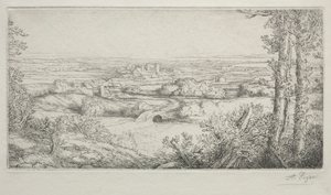 勃艮第的一个山谷勃艮第的一个山谷。 作者 阿方斯·莱格罗斯（Alphonse Legros）