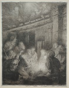 牧羊人的崇拜 作者 阿方斯·莱格罗斯（Alphonse Legros）