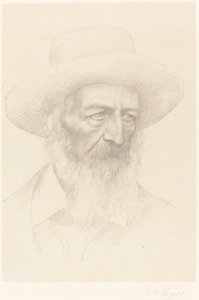 阿尔弗雷德，丁尼生勋爵。 作者 阿方斯·莱格罗斯（Alphonse Legros）