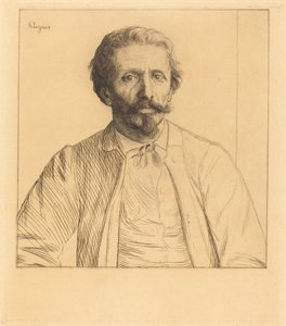 奥古斯特-德拉特尔 作者 Alphonse Legros