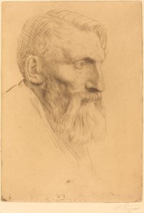 奥古斯特-罗丹 作者 阿方斯·莱格罗斯（Alphonse Legros）
