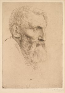 奥古斯特-罗丹 作者 阿方斯·莱格罗斯（Alphonse Legros）