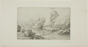 马恩河岸 作者 阿方斯·莱格罗斯（Alphonse Legros）