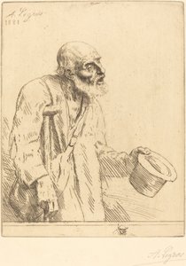 乞丐 (Le mendiant) 作者 阿方斯·莱格罗斯（Alphonse Legros）