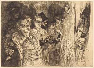 Black Cat Le chat noir. 作者 阿方斯·莱格罗斯（Alphonse Legros）
