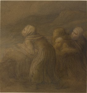 陷入困境的船只。 作者 阿方斯·莱格罗斯（Alphonse Legros）