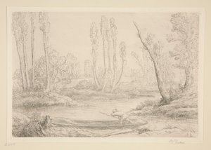 索姆河岸 作者 阿方斯·莱格罗斯（Alphonse Legros）