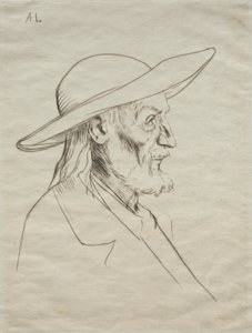 布列塔尼农民 作者 阿方斯·莱格罗斯（Alphonse Legros）