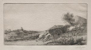 把干草带回家 作者 阿方斯·莱格罗斯（Alphonse Legros）