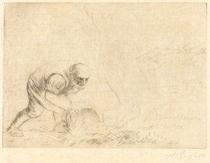 燃烧的草 作者 阿方斯·莱格罗斯（Alphonse Legros）