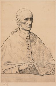 红衣主教曼宁 作者 阿方斯·莱格罗斯（Alphonse Legros）