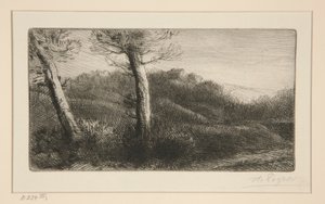 日落 作者 阿方斯·莱格罗斯（Alphonse Legros）