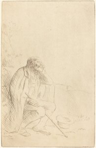 白日梦(Le reveur) 作者 阿方斯·莱格罗斯（Alphonse Legros）