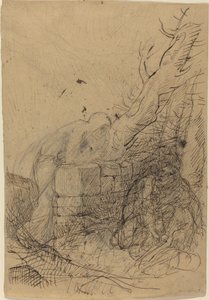 死亡与樵夫》。 作者 阿方斯·莱格罗斯（Alphonse Legros）