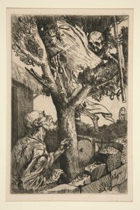 梨树之死 作者 阿方斯·莱格罗斯（Alphonse Legros）