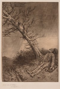 流浪者之死 作者 阿方斯·莱格罗斯（Alphonse Legros）