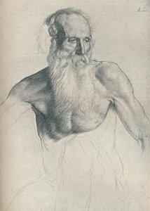 长胡子老人研究，c1895，1923年 作者 阿方斯·莱格罗斯（Alphonse Legros）