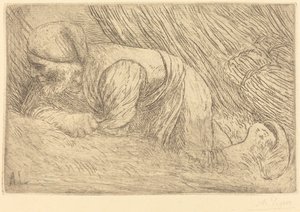木柴收集者（木柴收集者） 作者 阿方斯·莱格罗斯（Alphonse Legros）