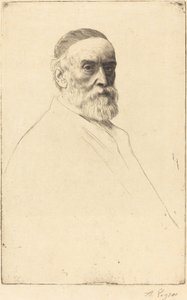 G.F. Watts, R.A. 。 作者 阿方斯·莱格罗斯（Alphonse Legros）