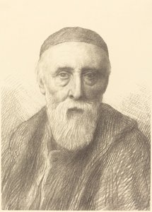 G.F. Watts, R.A., 2nd plate. 作者 阿方斯·莱格罗斯（Alphonse Legros）