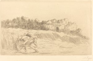 收获者 Les moissoneurs. 作者 阿方斯·莱格罗斯（Alphonse Legros）