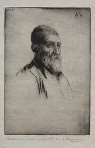 人头 作者 阿方斯·莱格罗斯（Alphonse Legros）