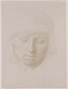 人头 作者 阿方斯·莱格罗斯（Alphonse Legros）