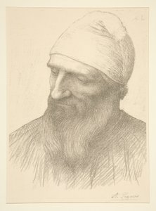 人头 作者 阿方斯·莱格罗斯（Alphonse Legros）