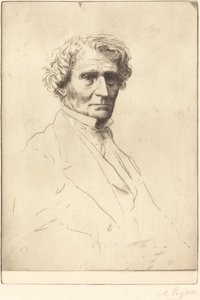 赫克托-柏辽兹。 作者 阿方斯·莱格罗斯（Alphonse Legros）