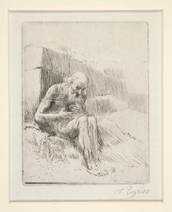 工作 作者 阿方斯·莱格罗斯（Alphonse Legros）