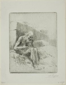 工作，第二板 作者 阿方斯·莱格罗斯（Alphonse Legros）