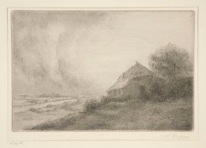 山丘上的丈量 作者 阿方斯·莱格罗斯（Alphonse Legros）