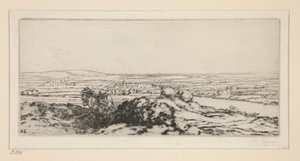 沙丘山谷 作者 阿方斯·莱格罗斯（Alphonse Legros）