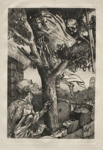 皮奥里耶之死 作者 阿方斯·莱格罗斯（Alphonse Legros）