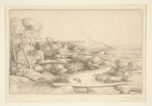 人行天桥 作者 阿方斯·莱格罗斯（Alphonse Legros）