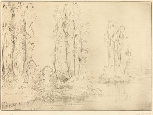 景观 作者 阿方斯·莱格罗斯（Alphonse Legros）