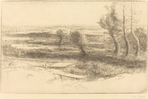 景观 作者 阿方斯·莱格罗斯（Alphonse Legros）