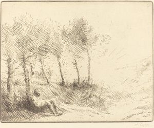 景观 作者 阿方斯·莱格罗斯（Alphonse Legros）
