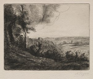 景观 作者 阿方斯·莱格罗斯（Alphonse Legros）