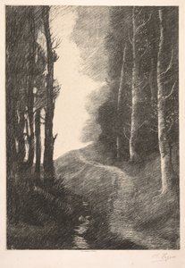 布勒景观。 作者 阿方斯·莱格罗斯（Alphonse Legros）