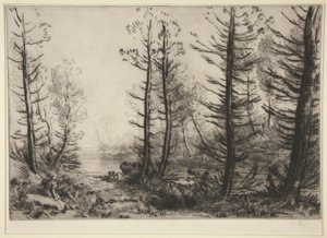 大运河 作者 阿方斯·莱格罗斯（Alphonse Legros）