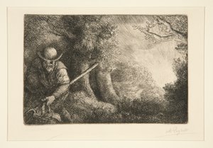 园丁 作者 阿方斯·莱格罗斯（Alphonse Legros）