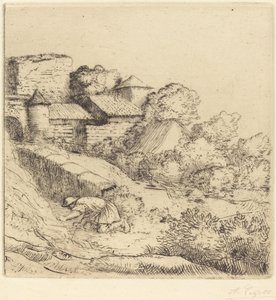 小草燃烧器 作者 阿方斯·莱格罗斯（Alphonse Legros）