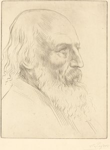 A.丁尼生勋爵，第三盘 作者 阿方斯·莱格罗斯（Alphonse Legros）