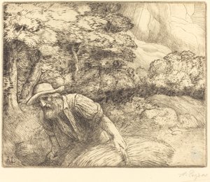 人工觅食 作者 阿方斯·莱格罗斯（Alphonse Legros）